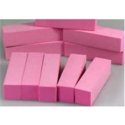 4 Way Pink Sanding Block 100/100 Grit (Pack of 4)
