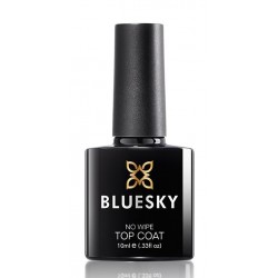 Bluesky NO WIPE TOP COAT UV/LED Soak Off Gel Nail Polish 10ml  