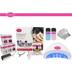 Classy Deluxe Nail Kit with 48W LED Lamp  