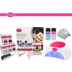 Classy Deluxe Nail Kit with 48W PRO LED Lamp  