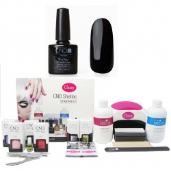 CND Shellac Black Pool Deluxe Nail Kit With Choice of Lamp