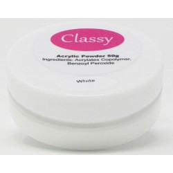 Classy Acrylic Powder 50g (White)
